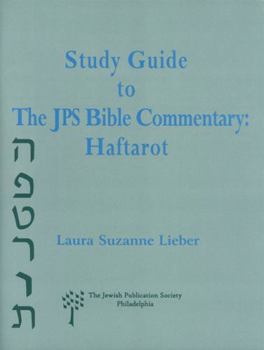 Paperback Study Guide to the JPS Bible Commentary: Haftarot Book