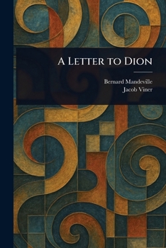 Paperback A Letter to Dion Book
