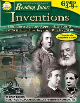 Paperback Reading Tutor: Inventions, Grades 4-8+ Book