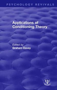 Hardcover Applications of Conditioning Theory Book
