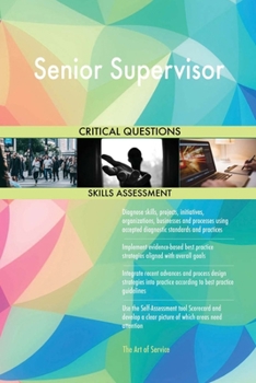 Paperback Senior Supervisor Critical Questions Skills Assessment Book