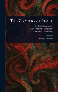 Hardcover The Coming of Peace Book