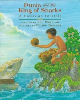 Hardcover Punia and the King of Sharks: A Hawaiian Folktale Book