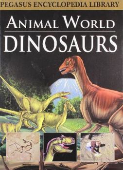 Hardcover Animal World Dinosaurs Book