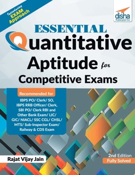 Paperback Essential Quantitative Aptitude for Competitive Exams - 2nd Edition Book