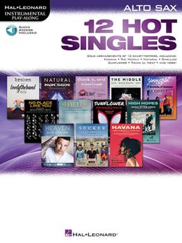 Misc. 12 Hot Singles: For Alto Sax Book