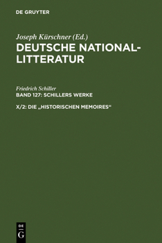 Hardcover Die "historischen Memoires" [German] Book