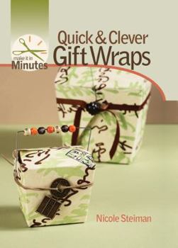 Spiral-bound Quick & Clever Gift Wraps Book