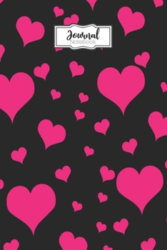 Journal Notebook: Husband and Wife Journal Gift | Floral Simple Lined Notebook | Happy Partners Loving Couple by Hearts