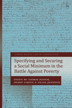 Paperback Specifying and Securing a Social Minimum in the Battle Against Poverty Book