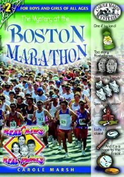 Hardcover The Mystery on the Freedom Trail: The Boston Marathon Mystery (Carole Marsh Mysteries) Book
