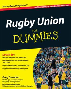 Paperback Rugby Union for Dummies Book