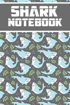 Paperback Shark notebook: notebook For The Shark lovers it will be the Gift Idea for Shark Lover. Book