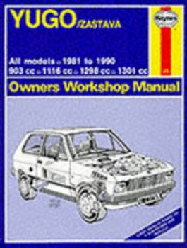 Hardcover Yugo / Zastava ('81 to '90) (Service and Repair Manuals) Book