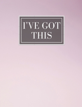 Paperback I've got this: Purple Pineapple: Inspirational Quote Workout Log Book & Habit Tracker Book