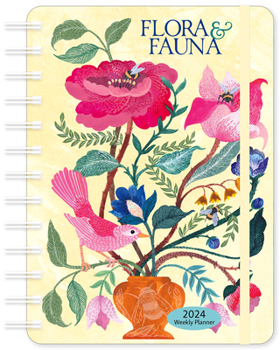 Calendar Flora & Fauna 2024 Weekly Planner: By Malin Gyllensvaan Book