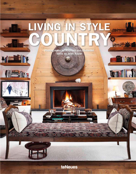 Hardcover Living in Style: Country Book