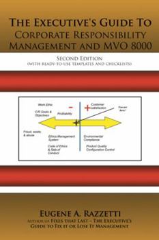 Paperback The Executive's Guide to Corporate Responsibility Management and Mvo 8000 Book