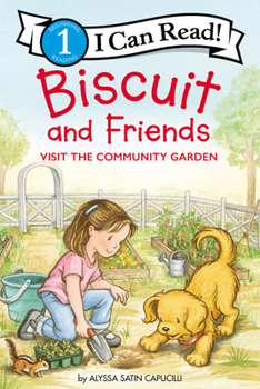 Paperback Biscuit and Friends Visit the Community Garden Book
