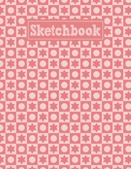 Sketchbook: 8.5 x 11 Notebook for Creative Drawing and Sketching Activities with Unique Geometric Shapes Themed Cover Design