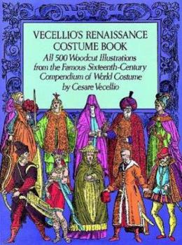 Paperback Vecellio's Renaissance Costume Book