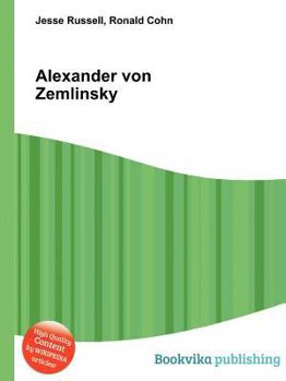 Paperback Alexander Von Zemlinsky Book
