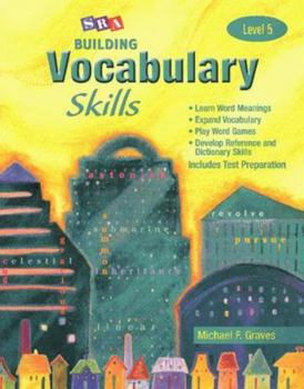 Paperback Building Vocabulary Skills A - Student Edition - Level 5 Book