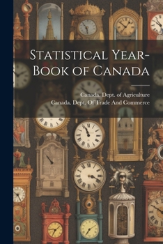 Paperback Statistical Year-Book of Canada [Multiple Languages] Book