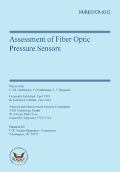 Paperback Assessment of Fiber Optic Pressure Sensors Book