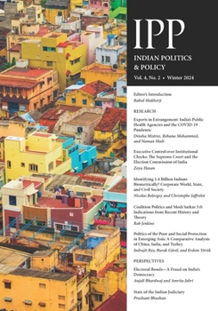 Paperback Indian Politics & Policy: Vol. 4, No. 2, Winter 2024 Book