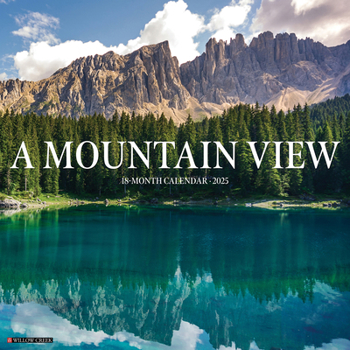 Calendar Mountain View 2025 12 X 12 Wall Calendar Book