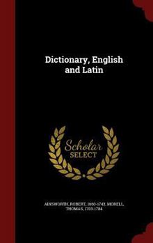Hardcover Dictionary, English and Latin Book