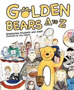 Hardcover Golden Bears A to Z Book