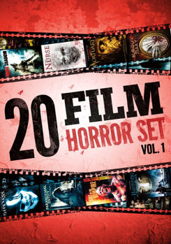 DVD 20-Film Horror Set Volume 1 Book