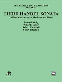 Paperback Third Handel Sonata for Marimba and Piano Book