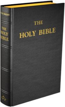 Leather Bound Douay-Rheims Bible [Large size, black hardcover] Book