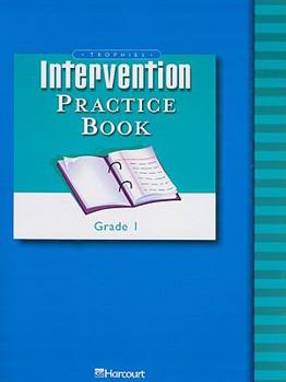 Paperback Trophies: Intervention Practice Book (Consumable) Grade 1 Book