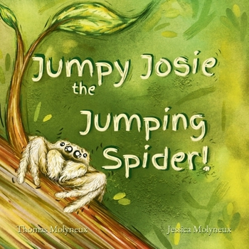 Paperback Jumpy Josie the Jumping Spider [Large Print] Book
