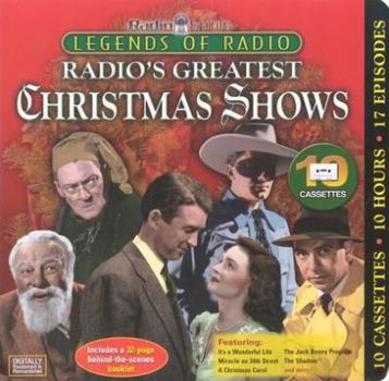 Audio Cassette Radio Greatest Christmas Shows Book
