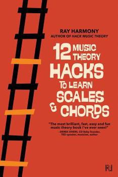 Paperback 12 Music Theory Hacks to Learn Scales & Chords Book
