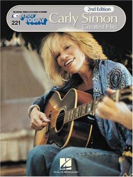 221. Carly Simon - Greatest Hits: 2nd Edition - Book  of the E-Z Play Today
