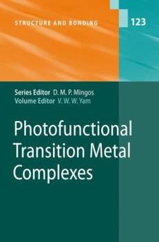Paperback Photofunctional Transition Metal Complexes Book