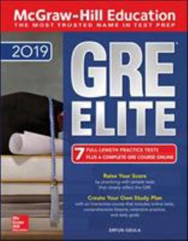 Paperback McGraw-Hill Education GRE Elite 2019 Book