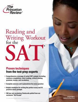 Paperback Reading and Writing Workout for the SAT Book