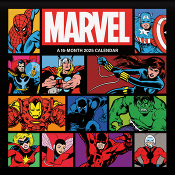 Calendar 25wall Marvel Comics Book