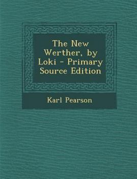 Paperback The New Werther, by Loki [Icelandic] Book
