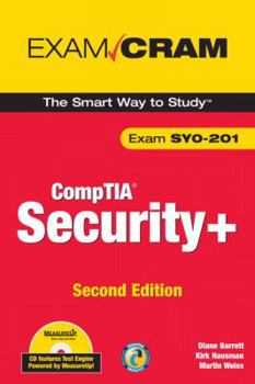 Paperback CompTIA Security+ Exam Cram [With CDROM] Book