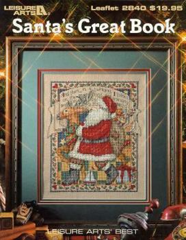 Paperback Santa's Great Book (Leisure Arts #2840) Book