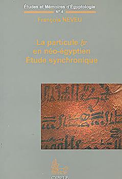 Paperback La Particule HR En Néo-Égyptien: Étude Synchronique [French] Book