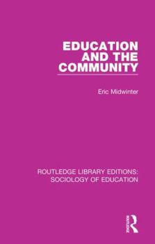 Hardcover Education and the Community Book
